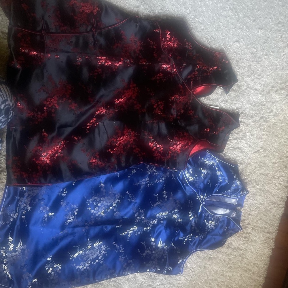 Bundle of traditional Japanese kimono dresses